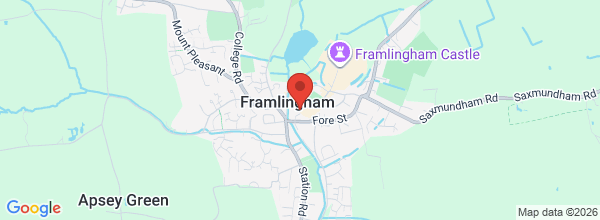 Map showing Suffolk (Head Office) office location